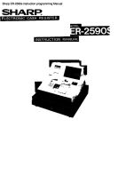 ER-2590s instruction programming